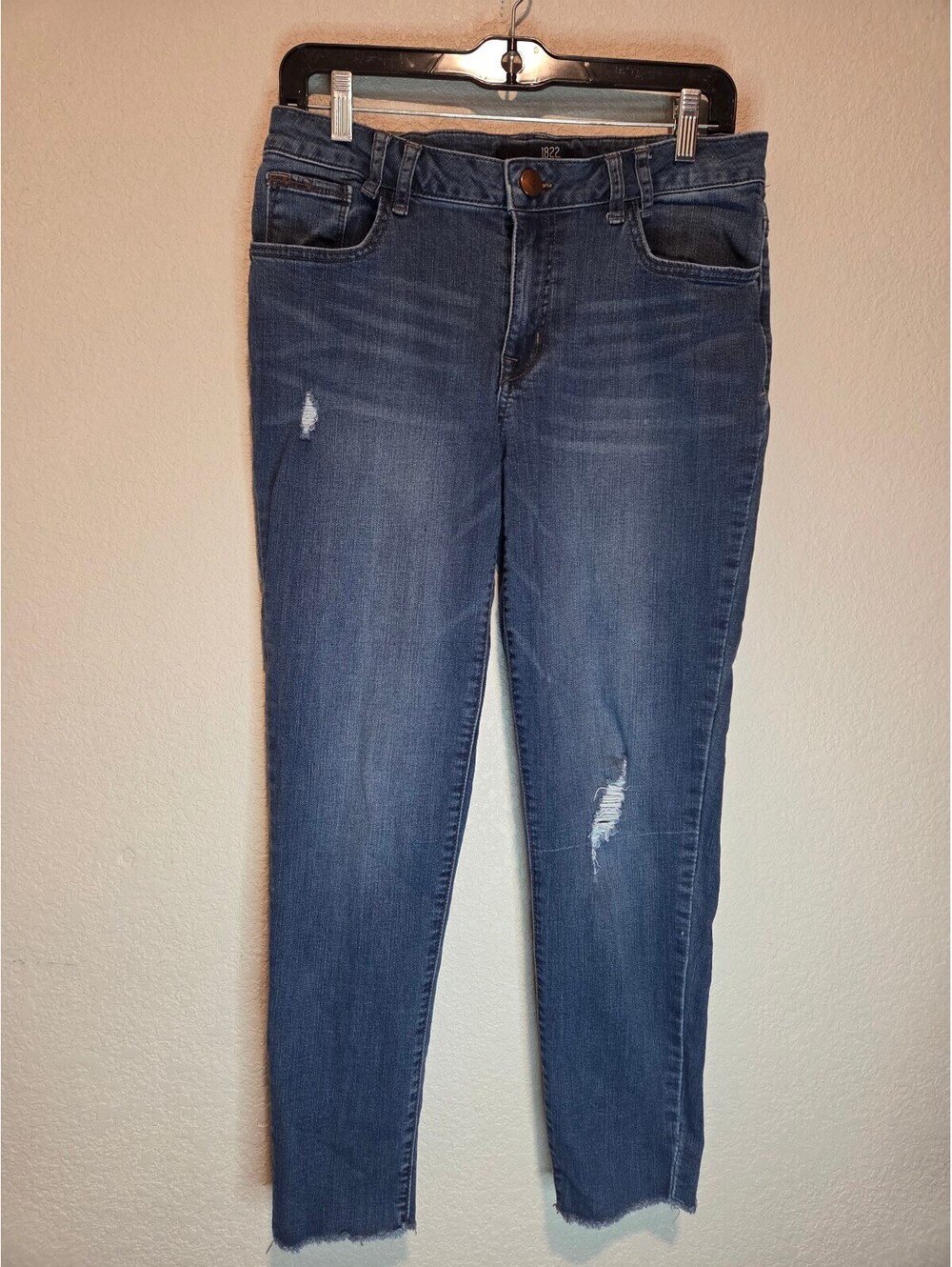 1822 Denim Women's Distressed Skinny Jeans Size 12